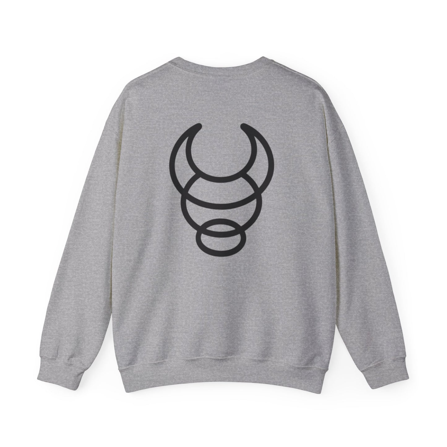 BIG BUFFALO grey hooded sweatshirt