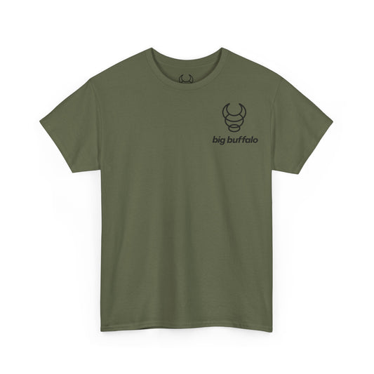 Camiseta BIG BUFFALO verde oliva