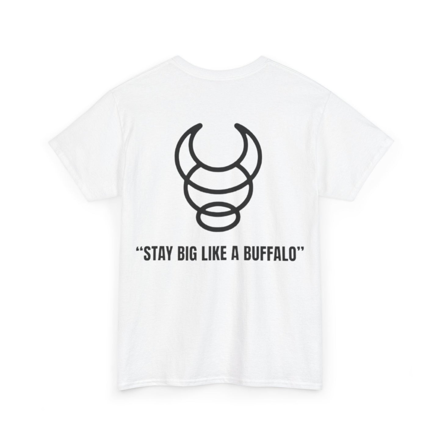 BIG BUFFALO white T-shirt