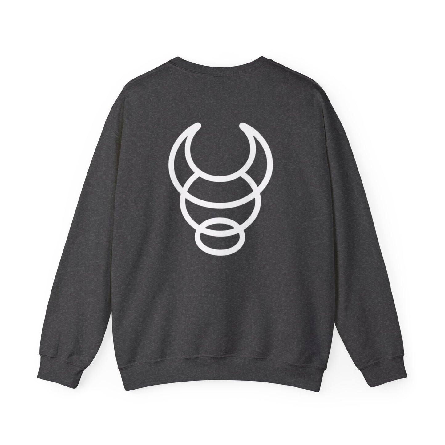Sudadera sin capucha BIG BUFFALO carbón