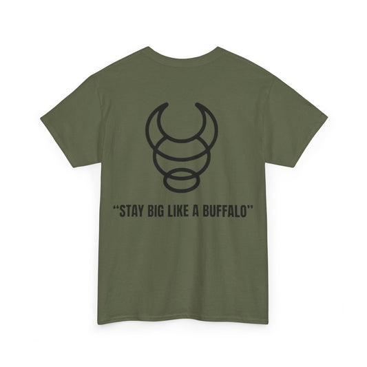 Camiseta BIG BUFFALO verde oliva