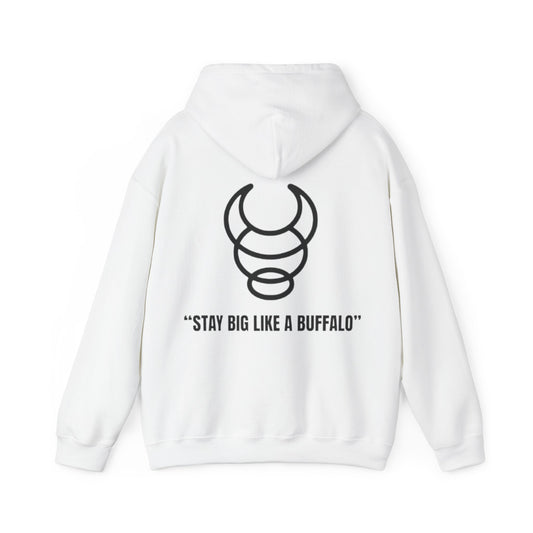 Sudadera BIG BUFFALO blanca